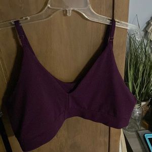 Pact violet bralette